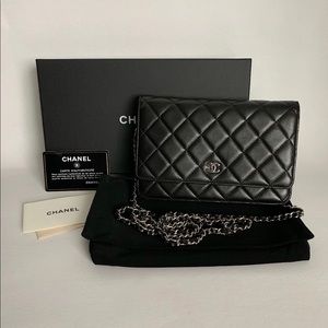 SOLD Chanel Classic Wallet on Chain